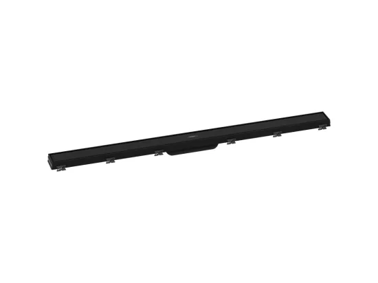 Caniveau de douche 100 cm HANSGROHE RainDrain Match noir mat