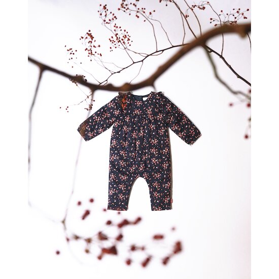 Lovely Capucine Combilongue en twill   Print Capucine        1 mois   de               P'tit bisou