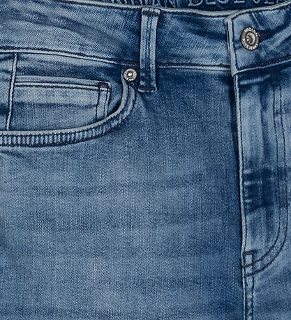 Indian Blue Jeans Jeans - TapeRød Fit - Damaged Light Denim