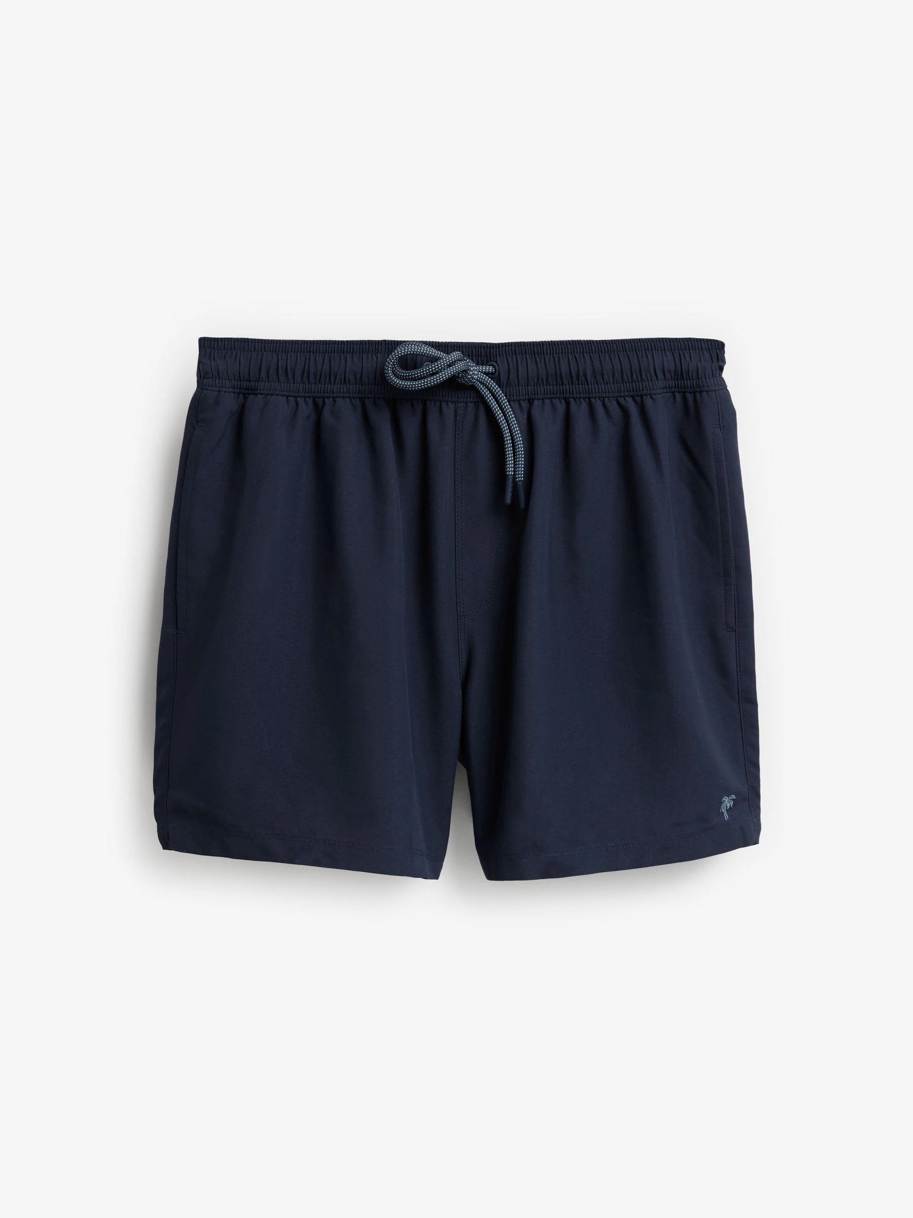 Leiblauw/marineblauw - Essential zwemshorts 2 stuks