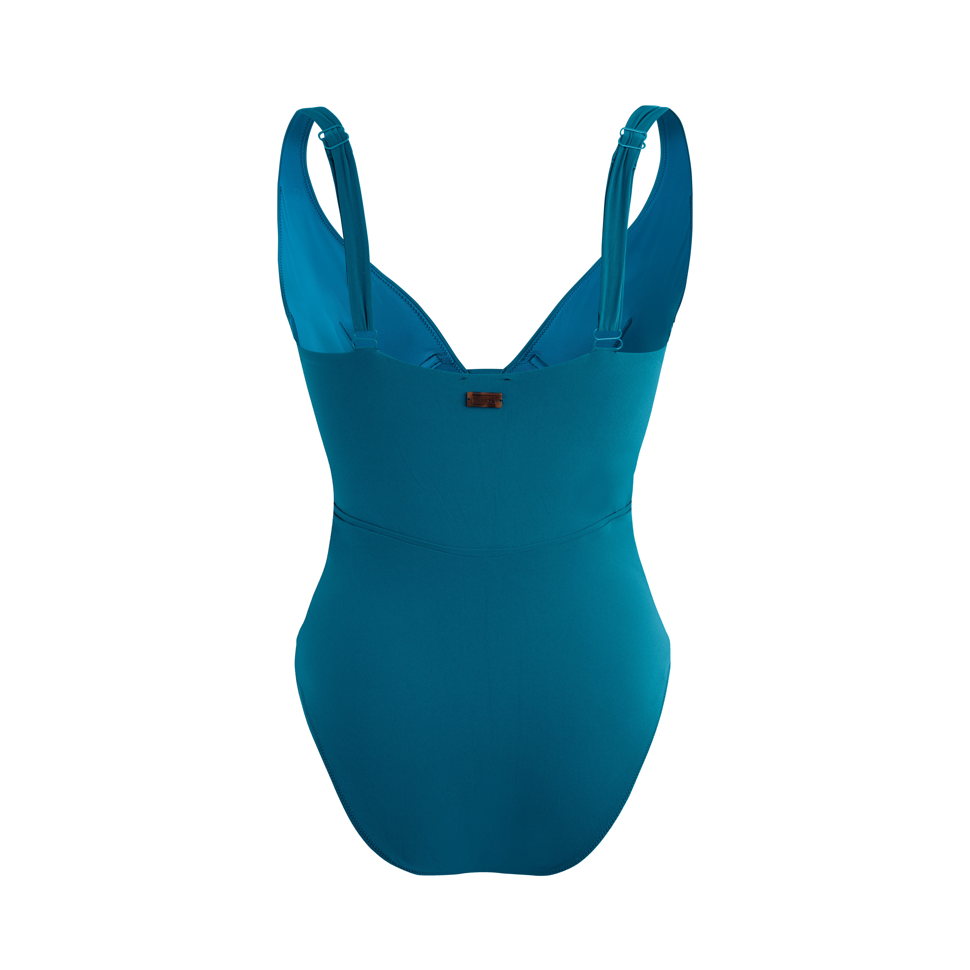 Maillot de bain une pièce foulard femme uni