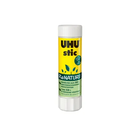 UHU stic ReNATURE Klebestift ohne Lösungsmittel, 40g