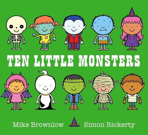 Ten Little Monsters - Ten Little (Paperback)