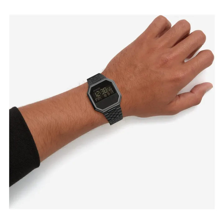 Nixon Montre Re-Run | Noir