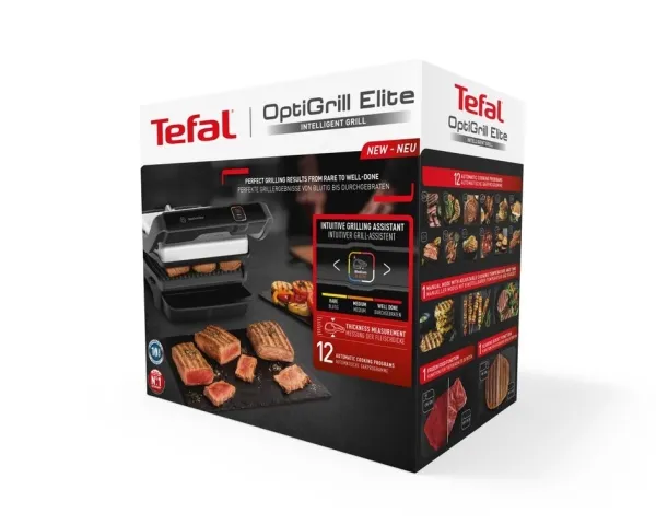 Tefal OptiGrill Elite GC750D12 - Grill - elektrisk