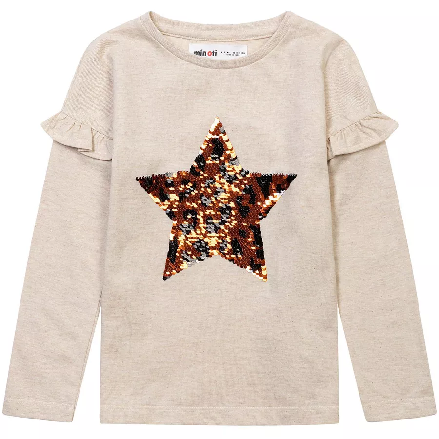 MINOTI Longsleeve Cremeweiß