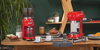 SMEG Präzisions-Tamper-Set 3-teilig Edelstahl/Kunststoff