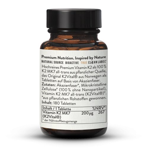 Sunday Natural Products  VITAMIN K2 TABLETTEN200µgMK7all-trans HOCHDOSIERT & VEGAN