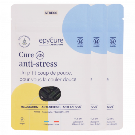 Epycure Laboratoire Cure anti-stress 3 mois