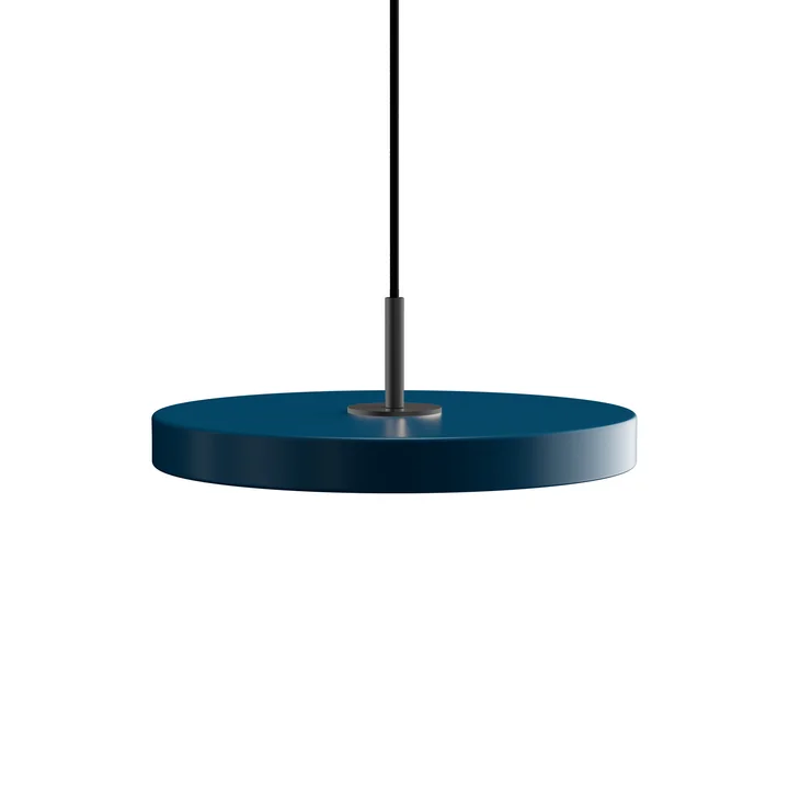 Umage - Asteria Mini LED-Pendelleuchte, schwarz / petrol
