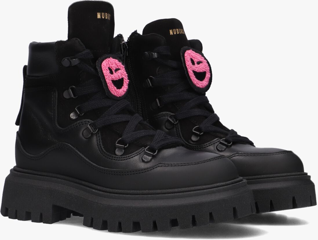 NUBIKK zwarte nubikk veterboots fae montagne jr