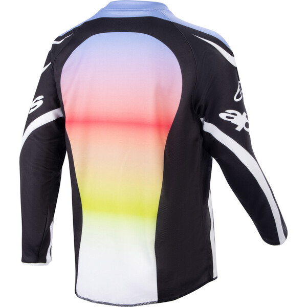 Alpinestars - Maillot enfant Youth Racer Semi Noir / Blanc / Multicolore