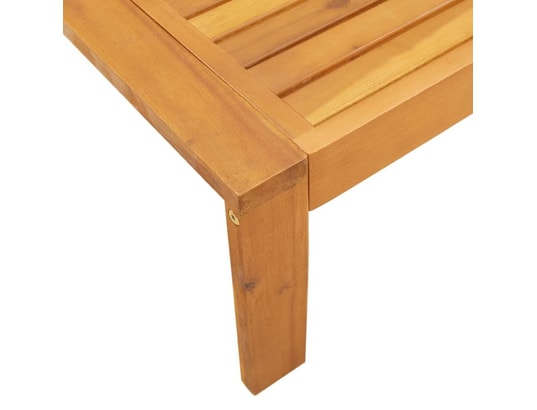 VIDAXL - Salon extérieur Salon de jardin avec coussins 5 pcs bois d'acacia solide