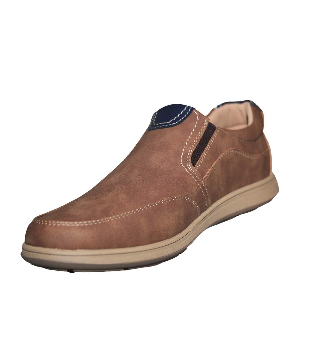 Scimitar - Chaussures décontractées Twin Gusset - Homme (Marron clair) - UTDF1617