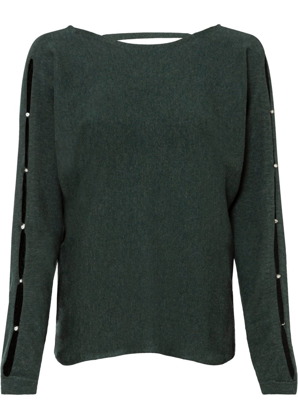 Pull avec éléments décoratifs en viscose