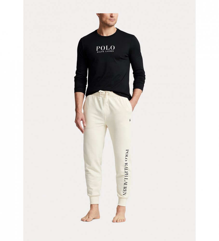 Camiseta Ralph Lauren Crew RL Preta