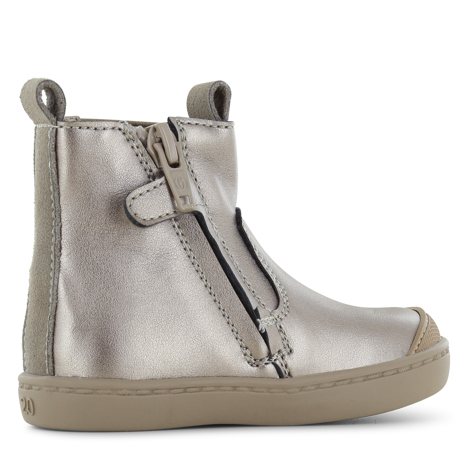 Shoesme champagner chelsea boot