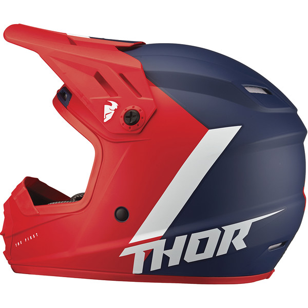 Thor Motocross - Casque enfant Sector Chev Rouge / Navy / Blanc