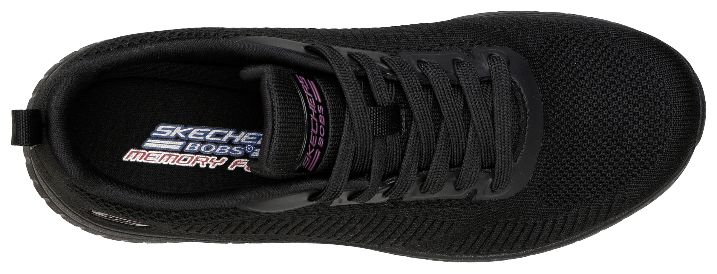 Skechers Sneaker »BOBS SQUAD CHAOS - FACE OFF«  Freizeitschuh, Halbschuh, Schnürschuh Maschinenwäsche, G-Weite
