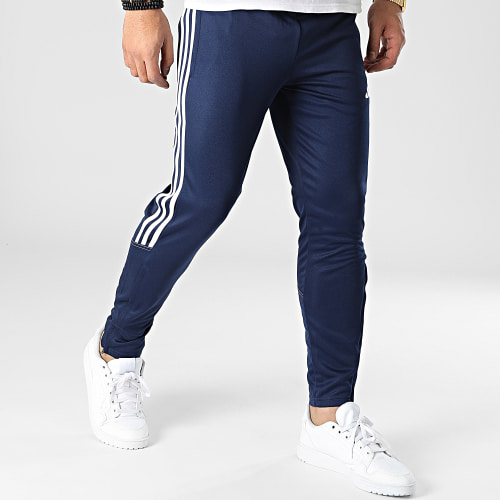 Pantalon Jogging A Bandes Tiro 23 HZ0173 Bleu Marine