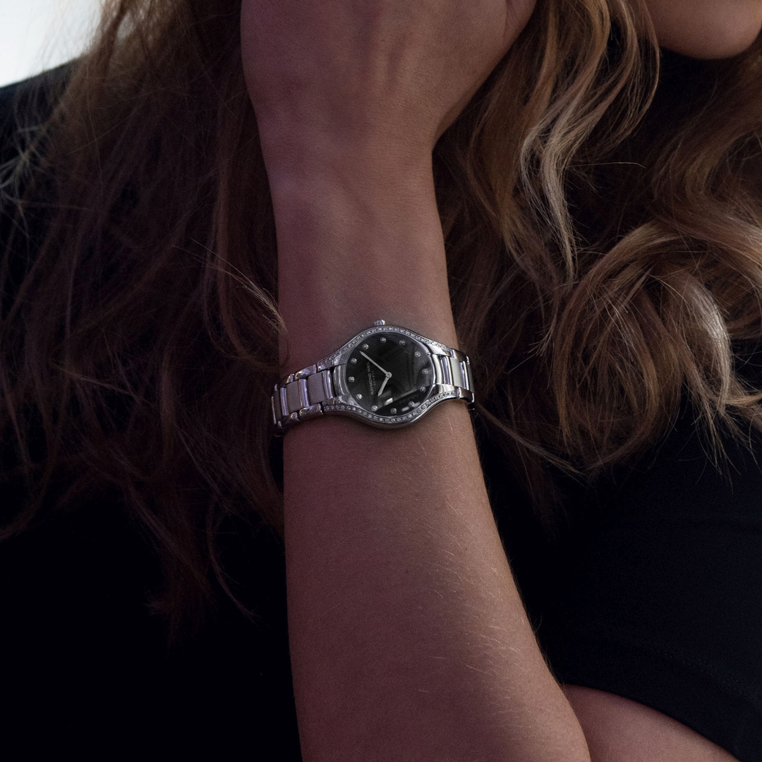 Raymond Weil Noemia Diamond Silber Ø 32mm