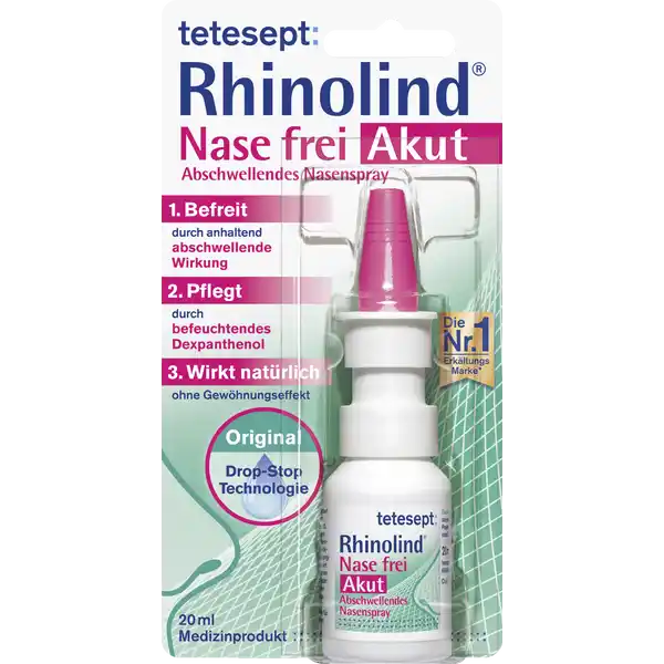Rhinolind® Nase frei Akut Abschwellendes Nasenspray