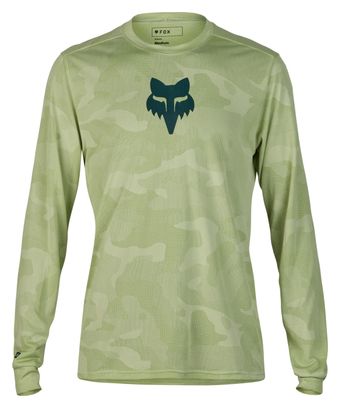 Maillot Manches Longues Fox Ranger TruDri™ Vert clair