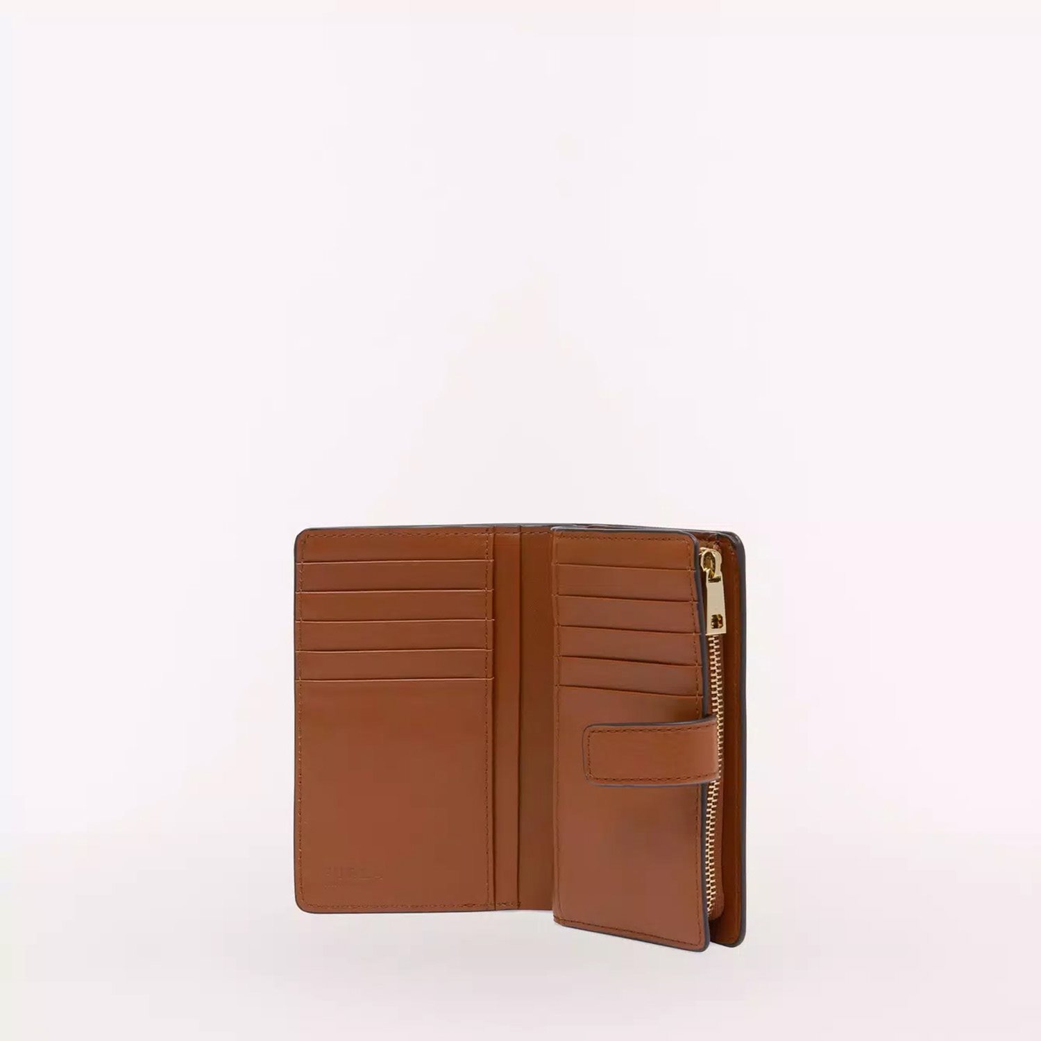 Furla Camelia M Compact Wallet cognac