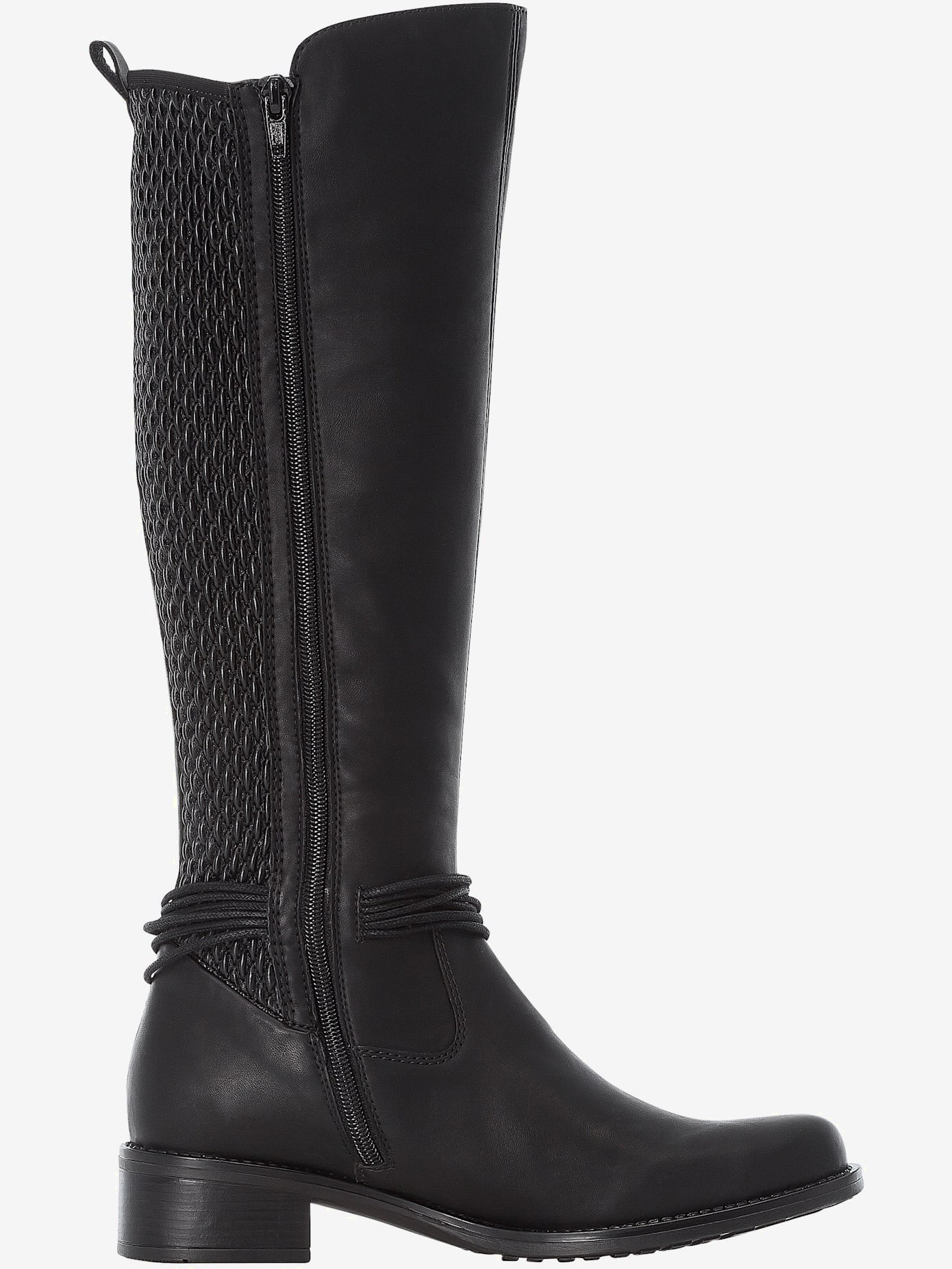 Bottes laçage décoratif sur la tige