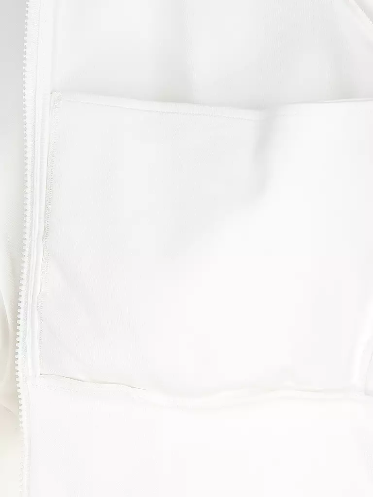 HUGO Sweatjacke DEMILIE_B weiss