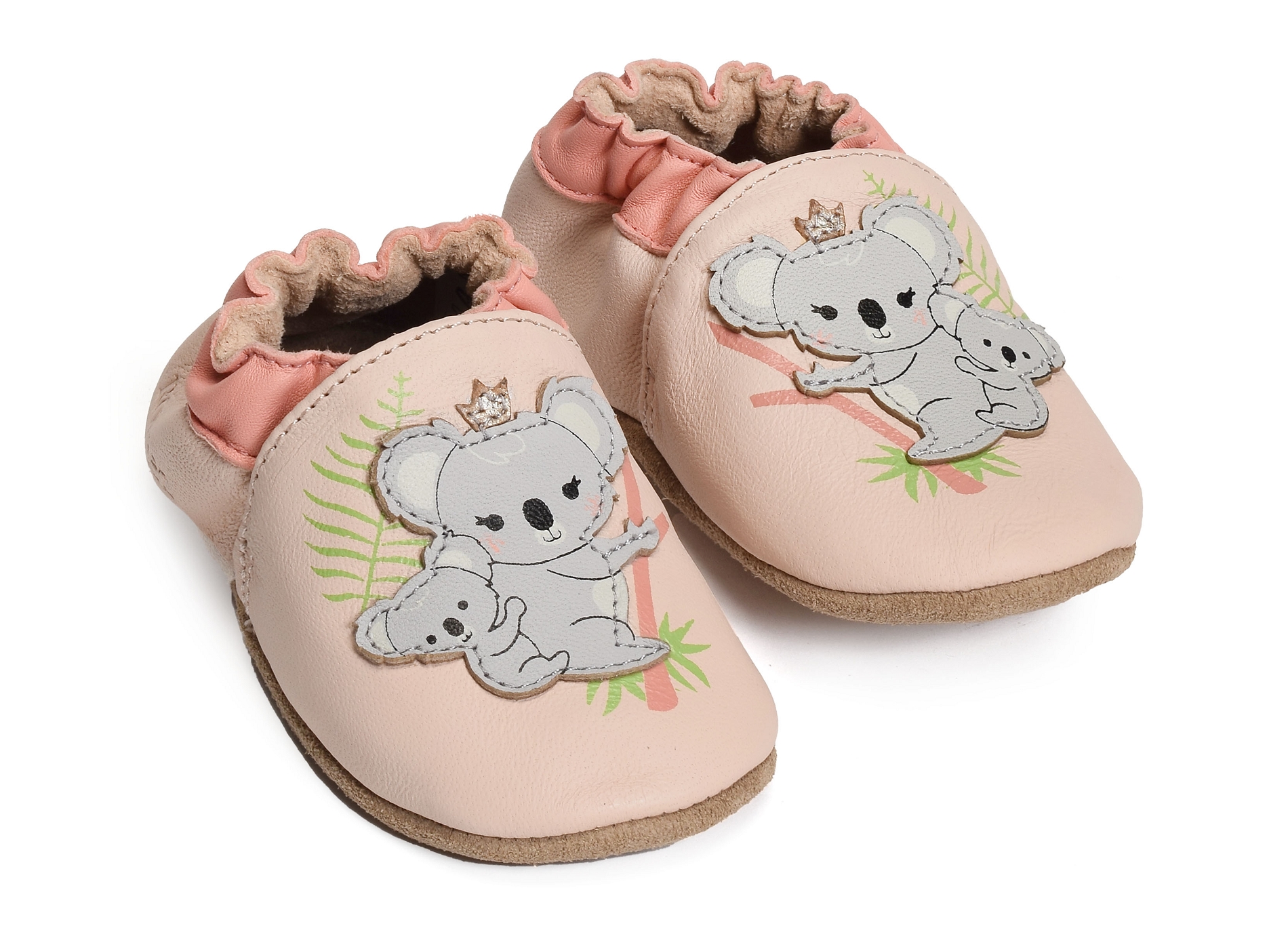 Queen koala rose gris