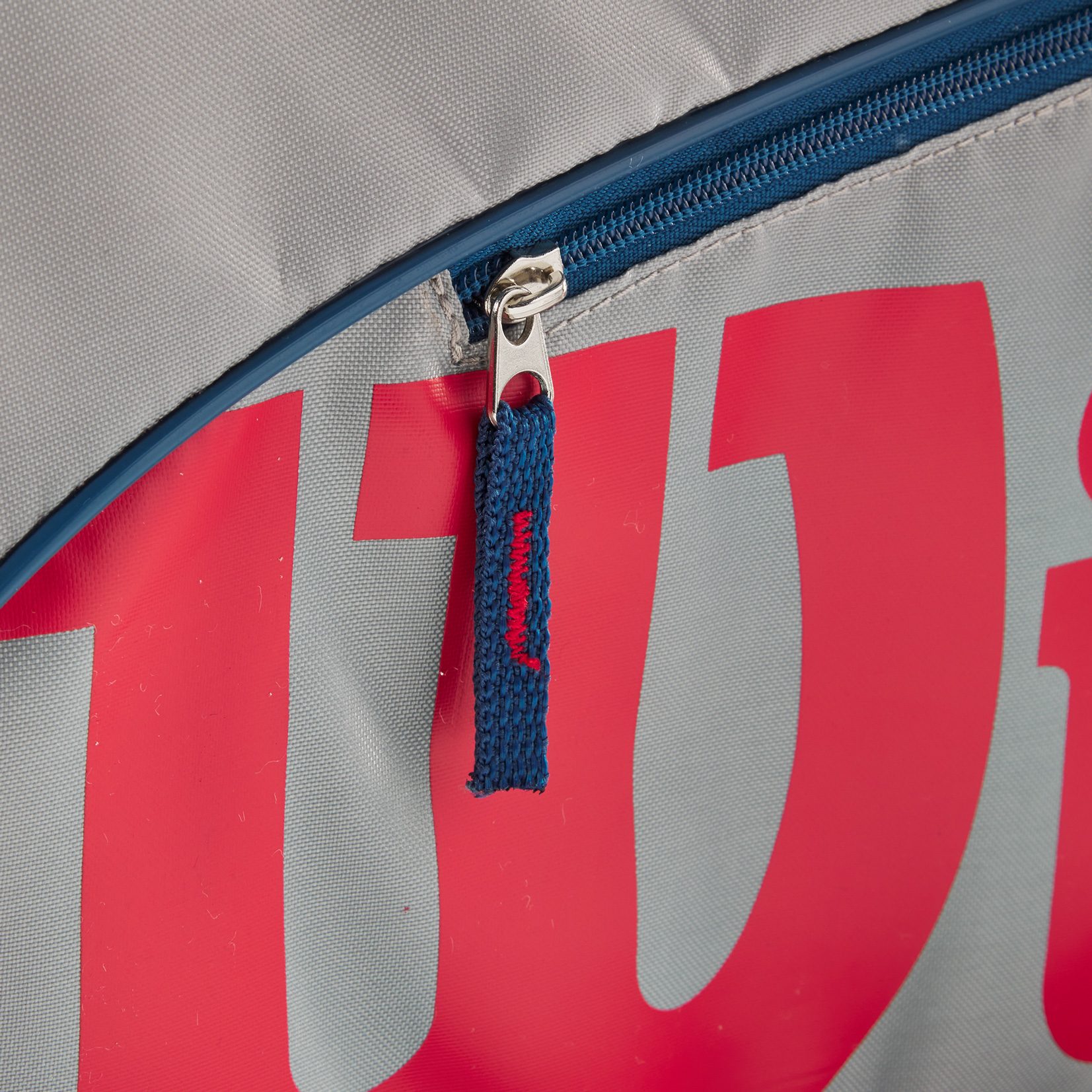 Wilson Junior 3 Pack Tennistasche Kinder grey eqt