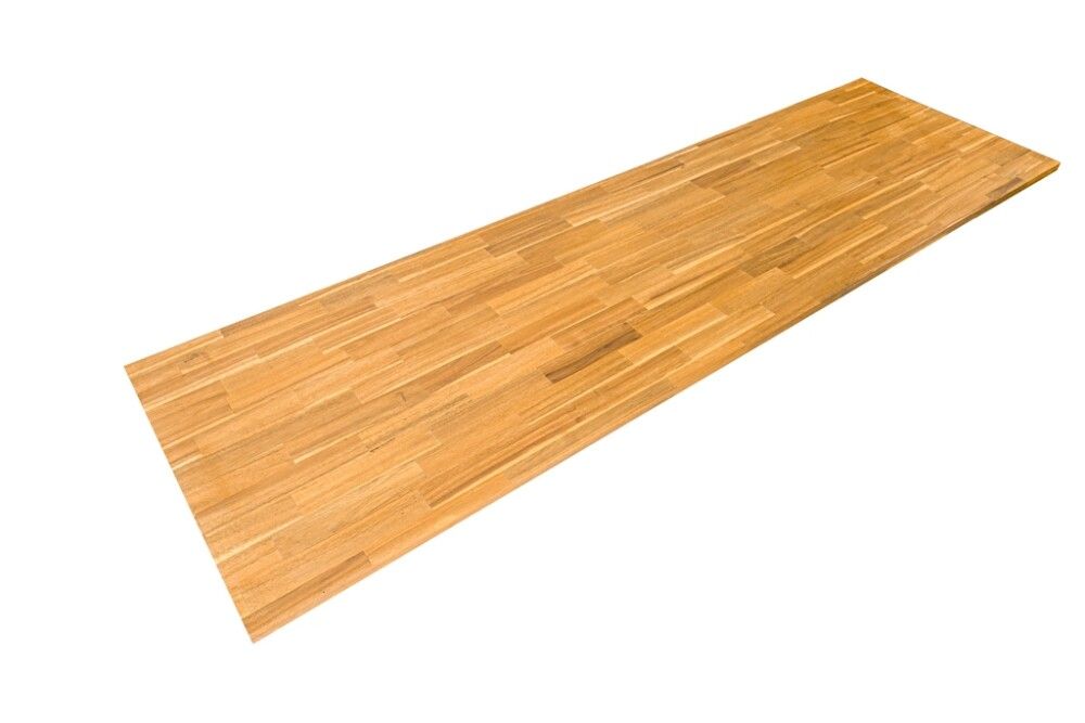 BENKEPLATE ACACIA GOLDEN 2200X635X26MM A-KLASSE HARDVOKSOLJET