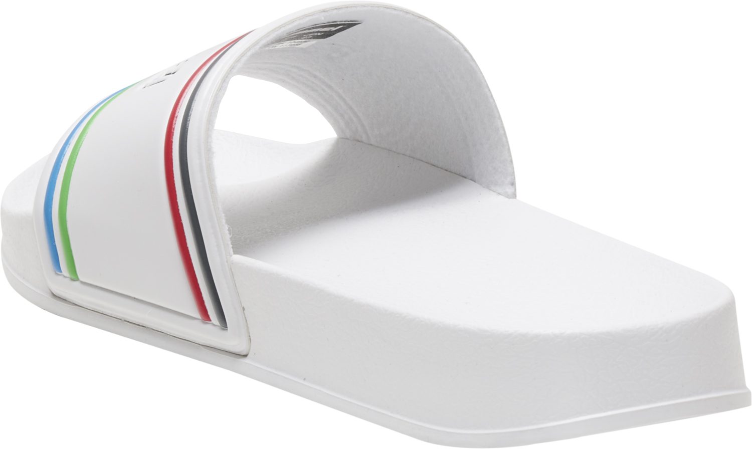 Pool Slide Retro White