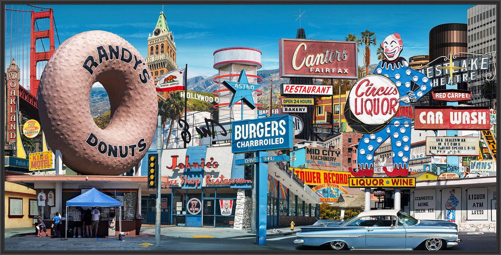 California Love by Andrew Soria - Limited Edition. Edition of: 150. Signed.