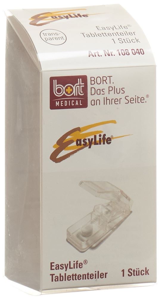 BORT Tablettenteiler transparent 1 Stk