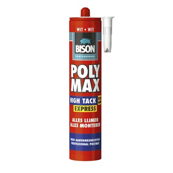 Bison professional polymax express high tack wit 435 g