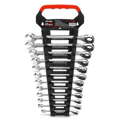 Conjunto de ferramentas para máquinas Daytona D520PSKIT com 520 peças, armário de 6 gavetas e armário de rolos com 7 gavetas.