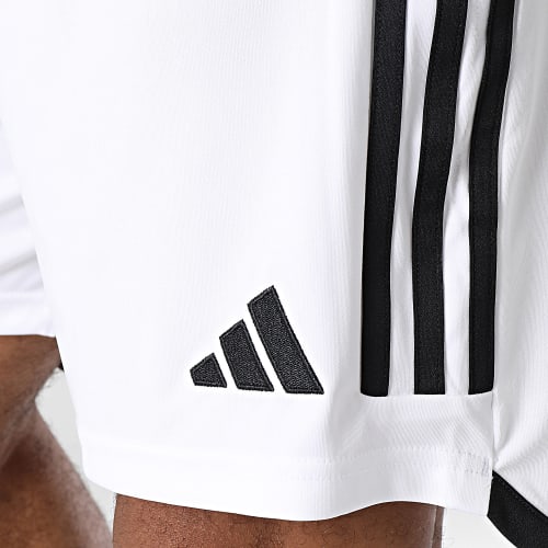 Short Jogging A Bandes Juventus HR8260 Blanc