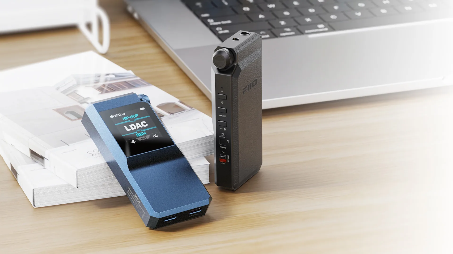 FiiO BTR17 Bleu Récepteurs Bluetooth
