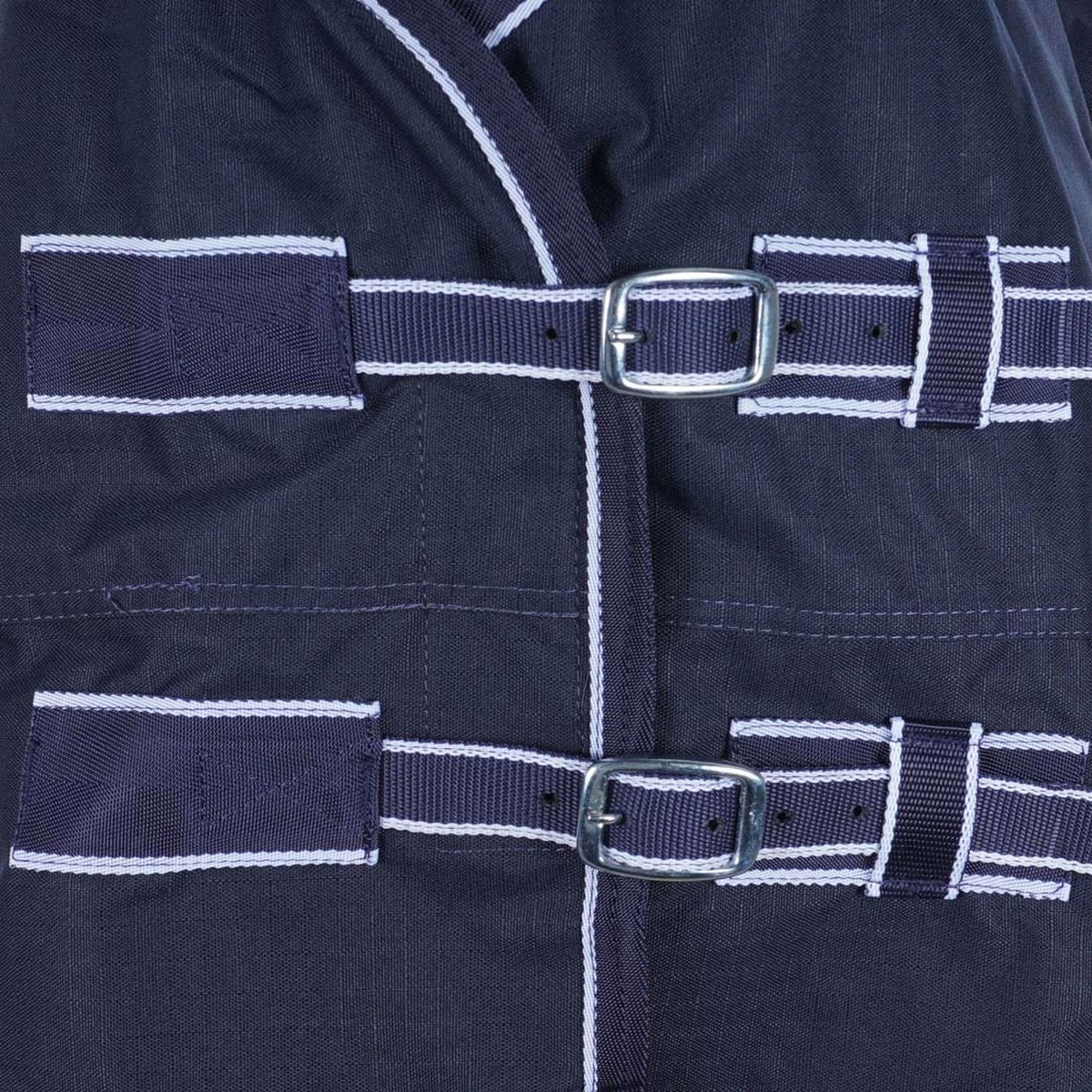 HKM Winterdeken Starter 600D Highneck met Polarfleece 0g Donkerblauw