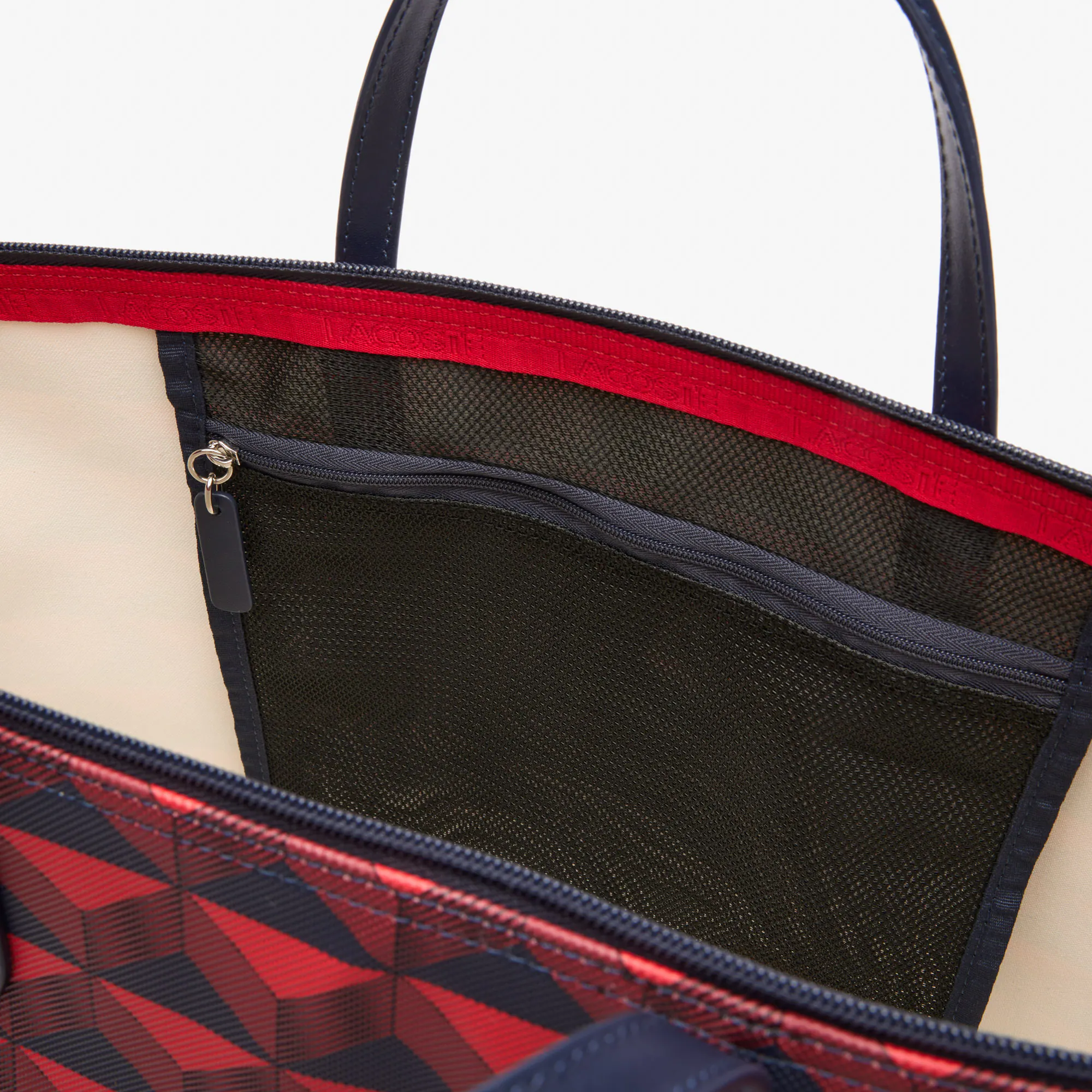 XXL L.12.12 Piqué Tote-Bag Taschen - Rot - Lacoste - Unisex