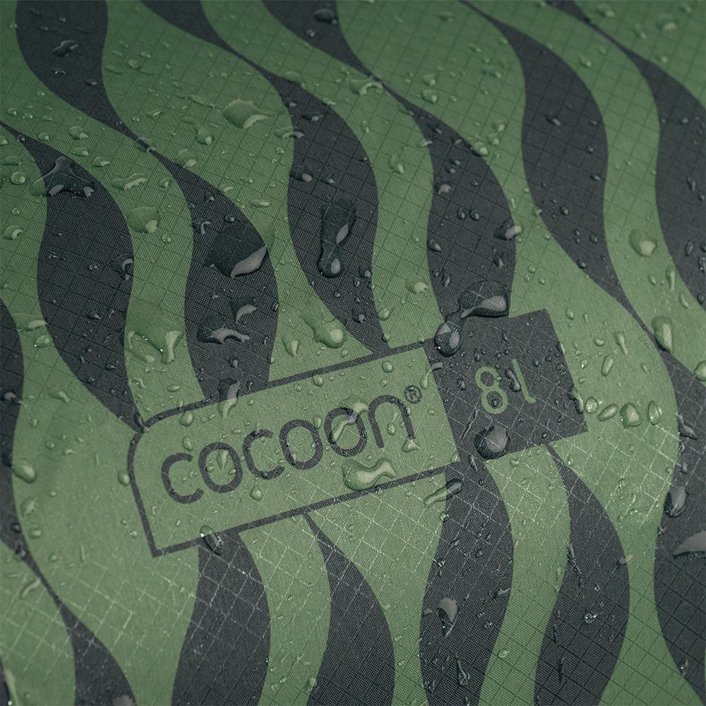 Cocoon Drybag Ultralight Packsack green waves