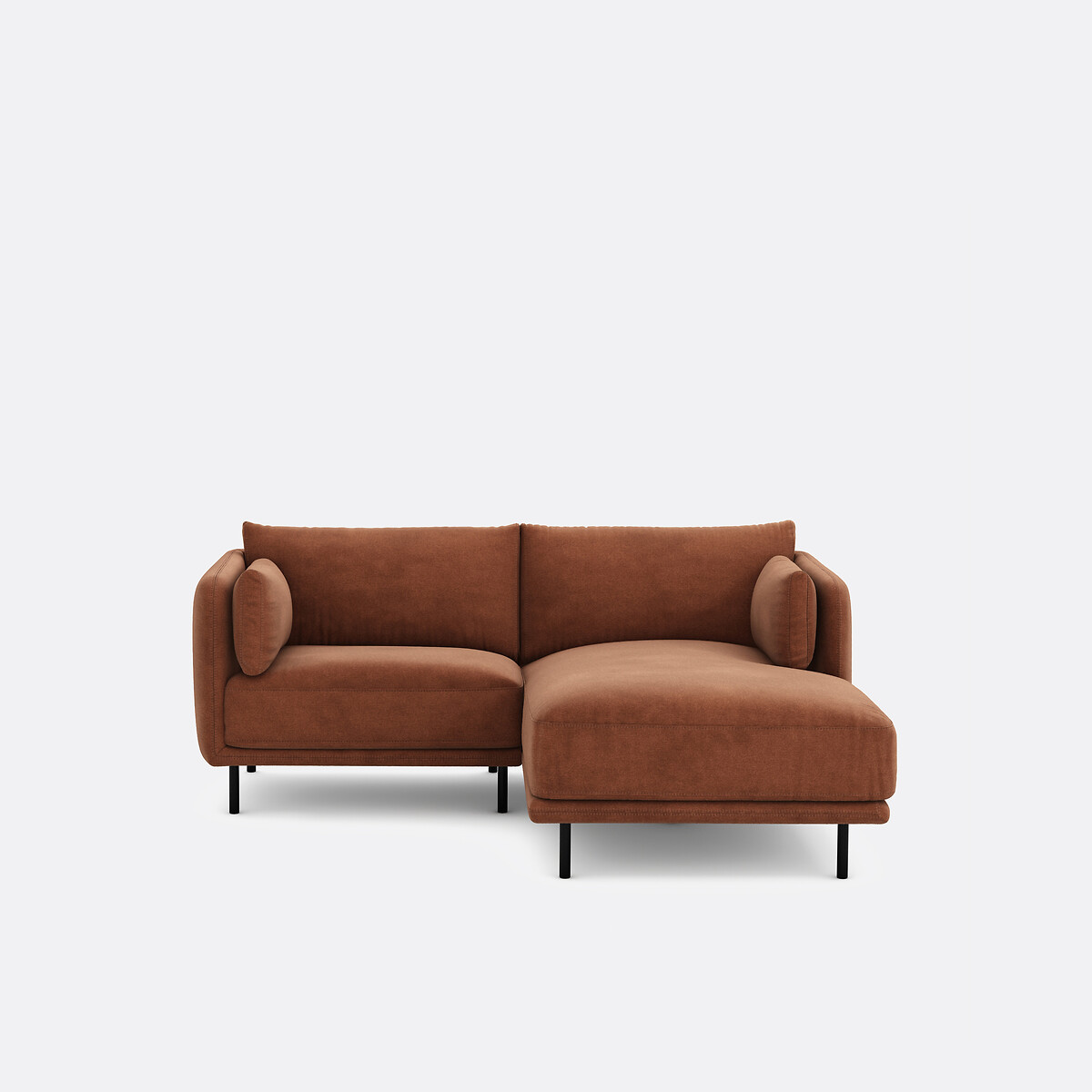 LA REDOUTE INTERIEURS<br>Sofá compacto retangular, tecido texturizado Victor