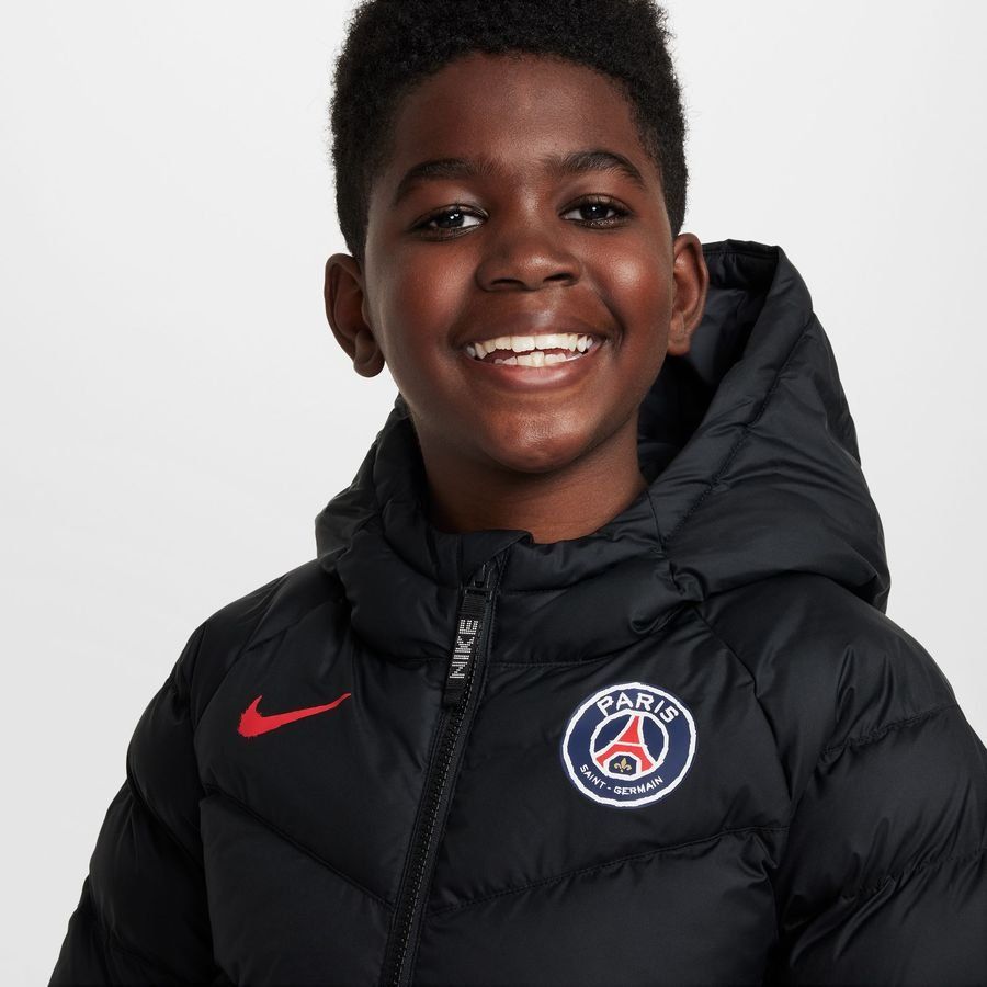 Paris Saint-Germain Manteau d'Hiver NSW synthetic-fill - Noir/Rouge Enfant