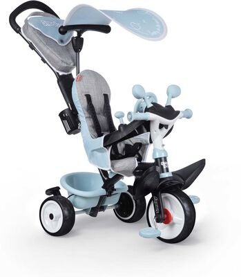 Smoby Trehjulsykkel Baby Driver Plus, Blå
