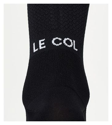 Chaussettes Le Col Noir/Blanc