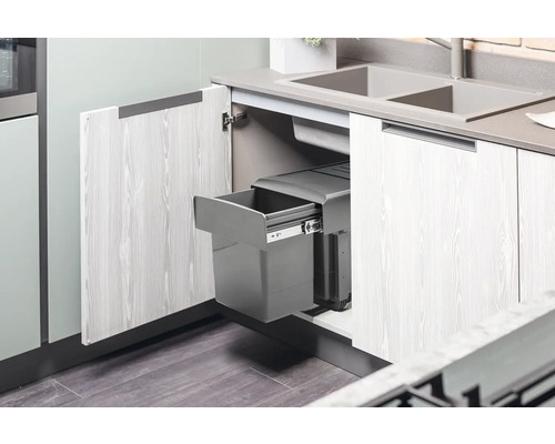 CENTA Cursa inbouw afvalbak met softclose, zonder emmer