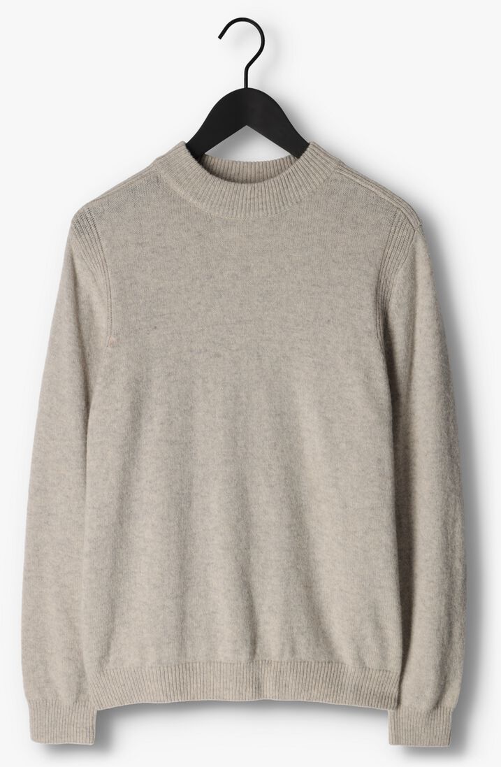 ANERKJENDT lichtgrijze anerkjendt trui akrico lambswool knit