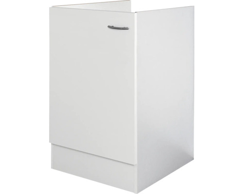 Flex Well wastafelonderkast Wito BxDxH 50 x 57 x 82 cm wit mat gedemonteerd scharnier omkeerbaar (links of rechts te monteren)